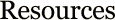 Resources